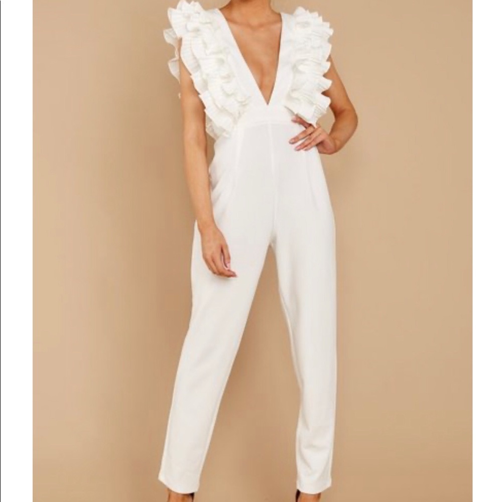 White Jumpsuit